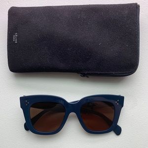 Céline Square Polarized Acetate Sunglasses